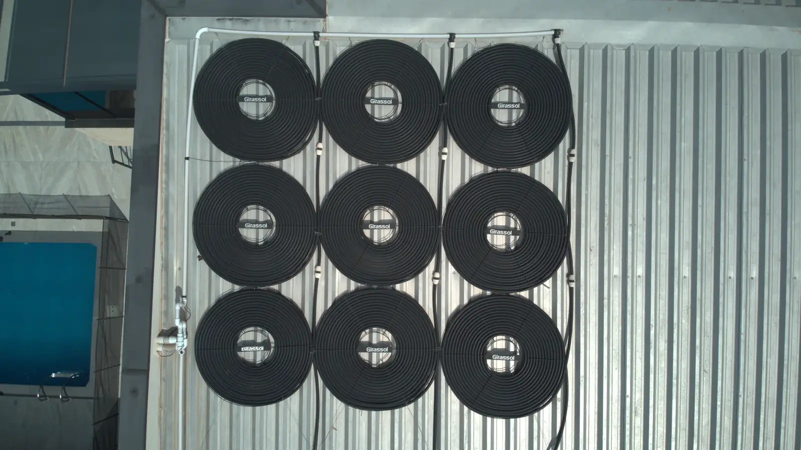 Coletores solares para aquecimento de piscina